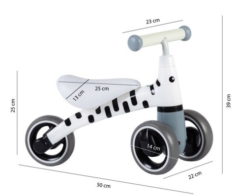 Rowerek biegowy "Zebra" Ecotoys Rowerek biegowy "Zebra" Ecotoys
