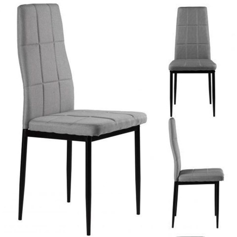ZESTAW 4 KRZESEŁ DO SALONU JADALNI MODERNHOME