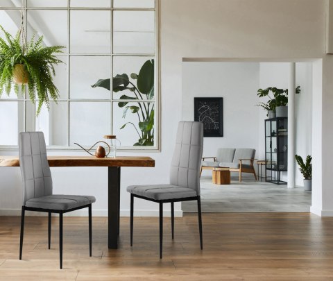 ZESTAW 4 KRZESEŁ DO SALONU JADALNI MODERNHOME