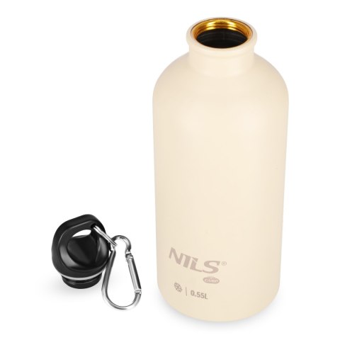 NC3801 BUTELKA TURYSTYCZNA 550ML BEŻOWA NILS CAMP NC3801 BUTELKA TURYSTYCZNA 550ML BEŻOWA NILS CAMP