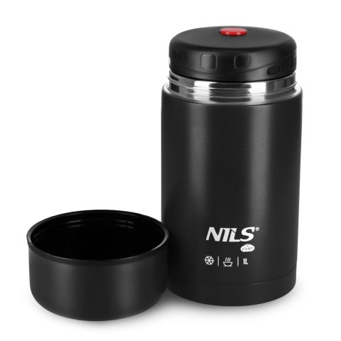 NC3802 TERMOS OBIADOWY 1000ML CZARNY NILS CAMP NC3802 TERMOS OBIADOWY 1000ML CZARNY NILS CAMP