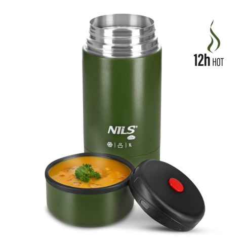 NC3802 TERMOS OBIADOWY 1000ML ZIELONY NILS CAMP NC3802 TERMOS OBIADOWY 1000ML ZIELONY NILS CAMP