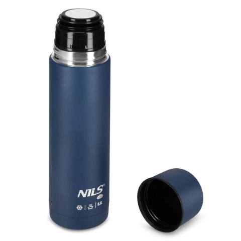 NC3803 TERMOS TURYSTYCZNY 500 ML NIEBIESKI NILS CAMP NC3803 TERMOS TURYSTYCZNY 500 ML NIEBIESKI NILS CAMP