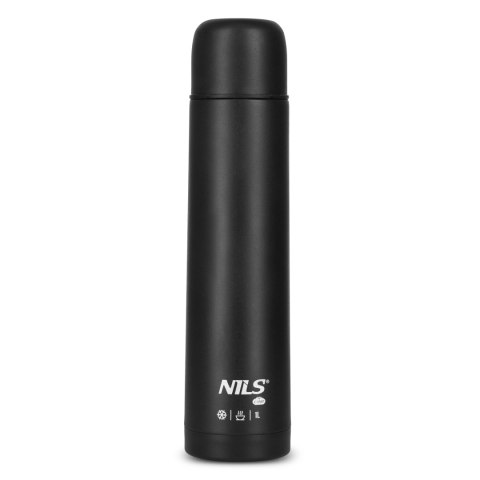 NC3804 TERMOS TURYSTYCZNY 1000 ML CZARNY NILS CAMP NC3804 TERMOS TURYSTYCZNY 1000 ML CZARNY NILS CAMP