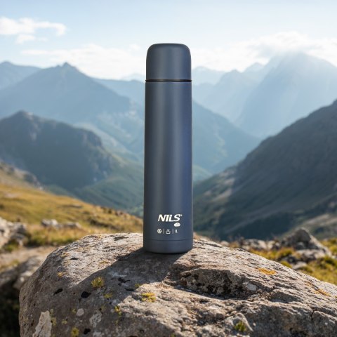NC3804 TERMOS TURYSTYCZNY 1000 ML NIEBIESKI NILS CAMP NC3804 TERMOS TURYSTYCZNY 1000 ML NIEBIESKI NILS CAMP