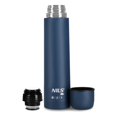 NC3804 TERMOS TURYSTYCZNY 1000 ML NIEBIESKI NILS CAMP NC3804 TERMOS TURYSTYCZNY 1000 ML NIEBIESKI NILS CAMP