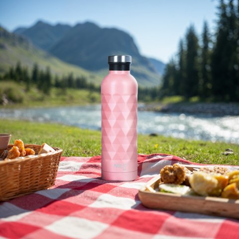 NC3805 BUTELKA TURYSTYCZNA 750ML RÓŻOWA NILS CAMP NC3805 BUTELKA TURYSTYCZNA 750ML RÓŻOWA NILS CAMP