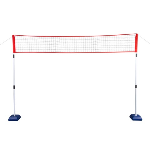 NT0300 3w1 SIATKA MULTIFUNKCYJNA BADMINTON+TENIS+SIATKÓWKA POKROWIEC PEŁNY NILS