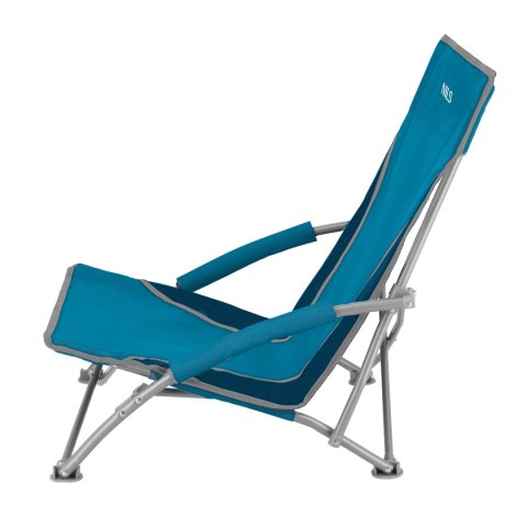 NC3035 KRZESŁO PLAŻOWE NIEBIESKO-SZARE NILS