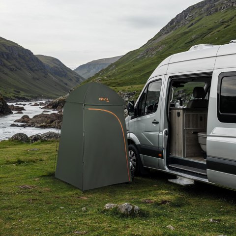 NC3025 PRZEBIERALNIA TURYSTYCZNA XL ZIELONA  NILS CAMP