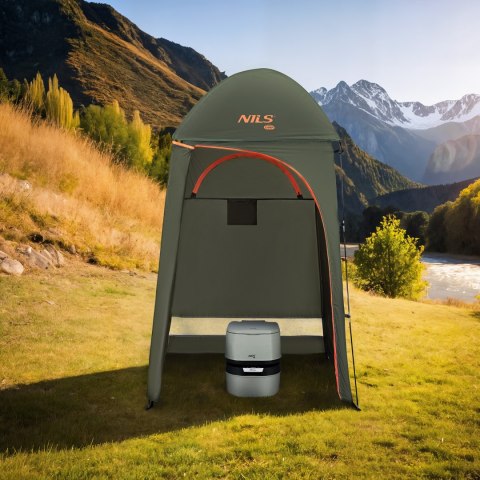 NC3025 PRZEBIERALNIA TURYSTYCZNA XL ZIELONA  NILS CAMP