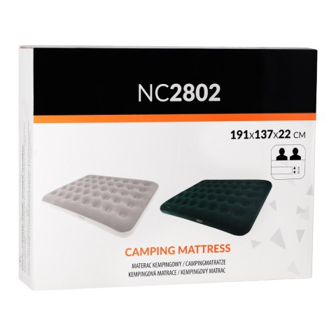 NC2802 MATERAC TURYSTYCZNY DMUCHANY 191X137X22 CM BEŻOWY NILS CAMP NC2802 MATERAC TURYSTYCZNY DMUCHANY 191X137X22 CM BEŻOWY NILS CAMP