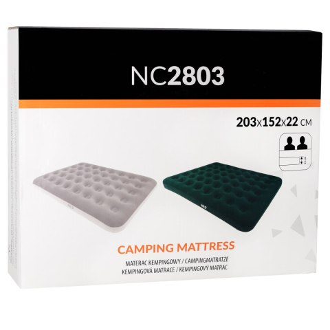 NC2803 MATERAC TURYSTYCZNY DMUCHANY 203X152X22 CM BEŻOWY NILS CAMP NC2803 MATERAC TURYSTYCZNY DMUCHANY 203X152X22 CM BEŻOWY NILS CAMP