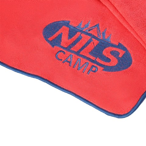 NCR01 CZERWONY RĘCZNIK FROTTE 160x80 cm NILS CAMP NCR01 CZERWONY RĘCZNIK FROTTE 160x80 cm NILS CAMP