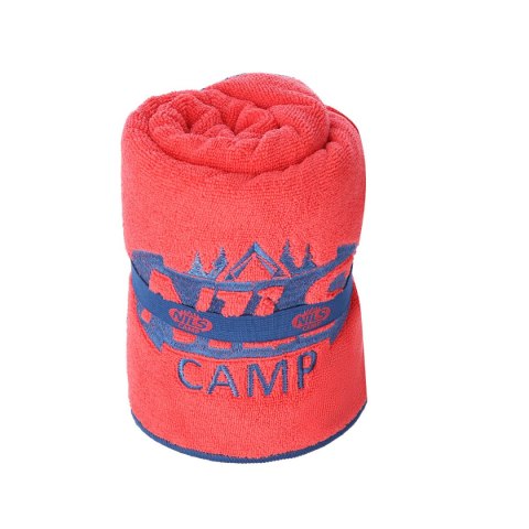 NCR01 CZERWONY RĘCZNIK FROTTE 160x80 cm NILS CAMP NCR01 CZERWONY RĘCZNIK FROTTE 160x80 cm NILS CAMP