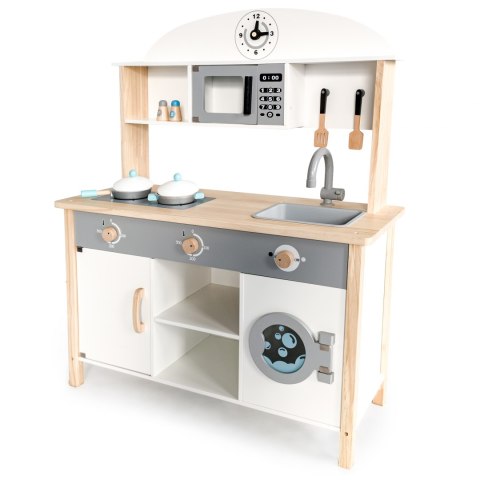 Drewniana kuchnia XXL dla dzieci ECOTOYS Drewniana kuchnia XXL dla dzieci ECOTOYS