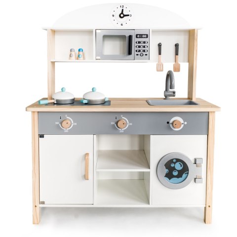 Drewniana kuchnia XXL dla dzieci ECOTOYS Drewniana kuchnia XXL dla dzieci ECOTOYS