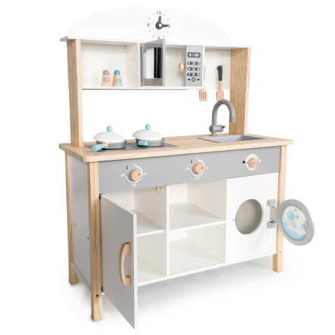 Drewniana kuchnia XXL dla dzieci ECOTOYS Drewniana kuchnia XXL dla dzieci ECOTOYS