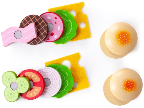Drewniany hamburger Ecotoys Drewniany hamburger Ecotoys