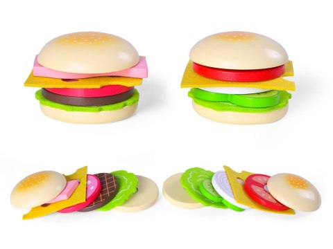 Drewniany hamburger Ecotoys Drewniany hamburger Ecotoys