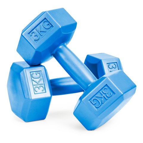 HANTELKI HANTLE 6kg ZESTAW CIĘŻARKI 2x 3kg FITNESS HANTELKI HANTLE 6kg ZESTAW CIĘŻARKI 2x 3kg FITNESS
