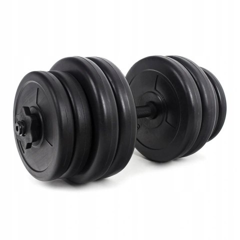 Hantelki hantle 30 KG zestaw dwóch hantli po 15kg fitness Hantelki hantle 30 KG zestaw dwóch hantli po 15kg fitness