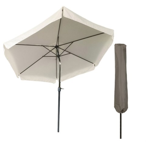 Parasol ogrodowy z korbką skośny składany 300cm Parasol ogrodowy z korbką skośny składany 300cm
