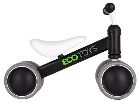 Rowerek biegowy mini rower Practise Black Ecotoys Rowerek biegowy mini rower Practise Black Ecotoys