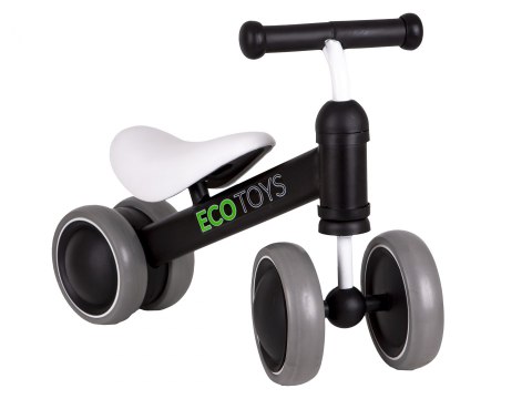 Rowerek biegowy mini rower Practise Black Ecotoys Rowerek biegowy mini rower Practise Black Ecotoys