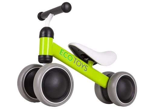 Rowerek biegowy mini rower Practise Green Ecotoys Rowerek biegowy mini rower Practise Green Ecotoys
