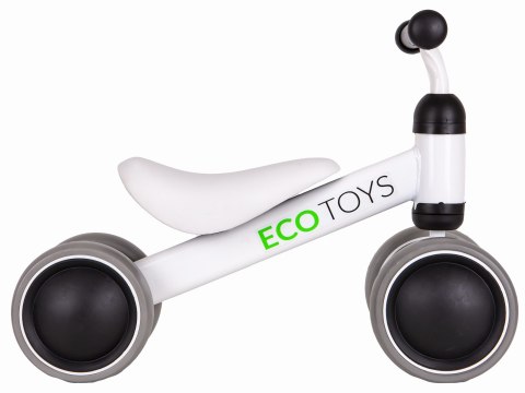 Rowerek biegowy mini rower Practise White Ecotoys Rowerek biegowy mini rower Practise White Ecotoys