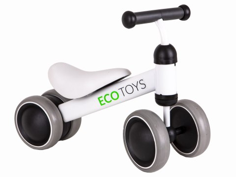 Rowerek biegowy mini rower Practise White Ecotoys Rowerek biegowy mini rower Practise White Ecotoys