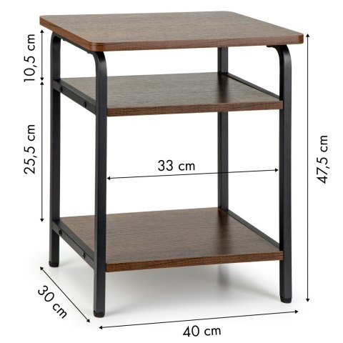Stolik kawowy loft nowoczesny 3 poziomy Modernhome Stolik kawowy loft nowoczesny 3 poziomy Modernhome
