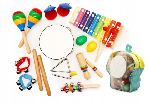ZESTAW MUZYCZNY 10 INSTRUMENTÓW + PLECAK ECOTOYS