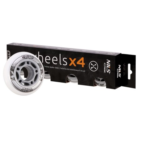 PU 64x24 82A BIAŁE KÓŁKA (4 szt.) NILS EXTREME