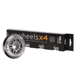 PU 80x24 82A CZARNE KÓŁKA (4 szt.) NILS EXTREME