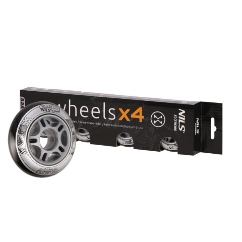 PU 80x24 82A CZARNE KÓŁKA (4 szt.) NILS EXTREME
