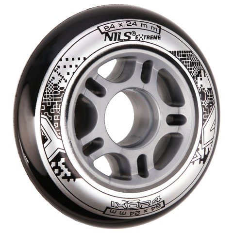 PU 84x24 82A CZARNE KÓŁKA (4 szt.) NILS EXTREME