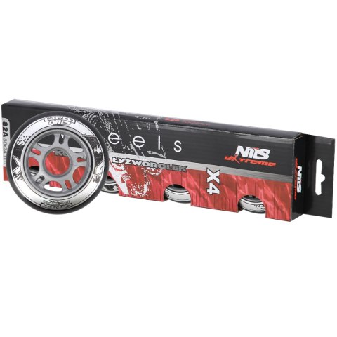 PU 80x24 82A CZARNE N KÓŁKA (4 szt.) NILS EXTREME