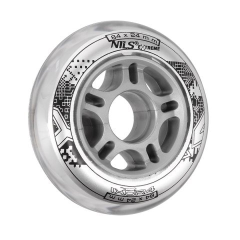 PU 84x24 82A PRZEZROCZYSTE KÓŁKA (4 szt.) NILS EXTREME