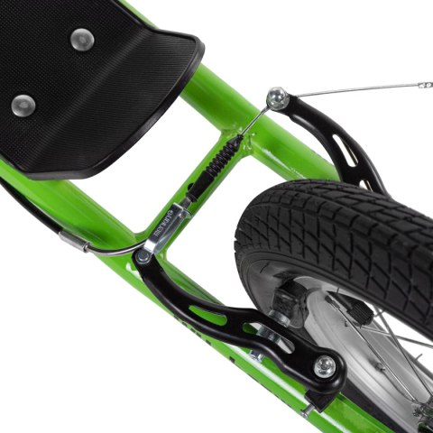 WH117BN GREEN 12" HULAJNOGA Z POMP. KOŁAMI NILS EXTREME