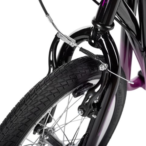 WH118AN PURPLE 16/12" HULAJNOGA Z POMP. KOŁAMI NILS EXTREME