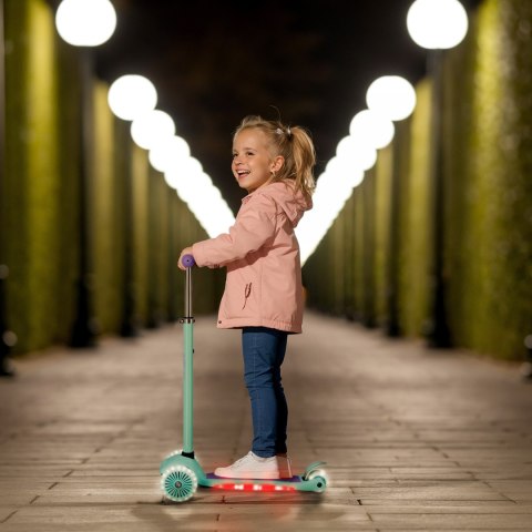 HLB1310 LED HULAJNOGA DZIECIĘCA FIOLETOWA NILS FUN HLB1310 LED HULAJNOGA DZIECIĘCA FIOLETOWA NILS FUN