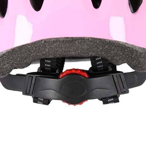 MTV65 RÓŻOWY ROZM. S (47-55 cm)KASK DZIECIĘCY NILS EXTREME