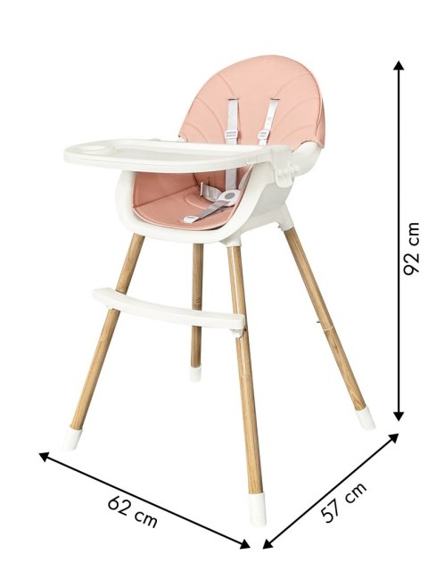 Fotelik krzesełko do karmienia 2w1 ECOTOYS Fotelik krzesełko do karmienia 2w1 ECOTOYS