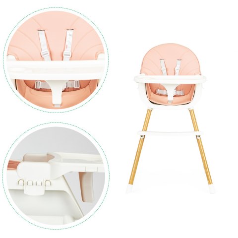 Fotelik krzesełko do karmienia 2w1 ECOTOYS Fotelik krzesełko do karmienia 2w1 ECOTOYS