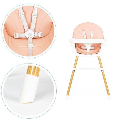 Fotelik krzesełko do karmienia 2w1 ECOTOYS Fotelik krzesełko do karmienia 2w1 ECOTOYS