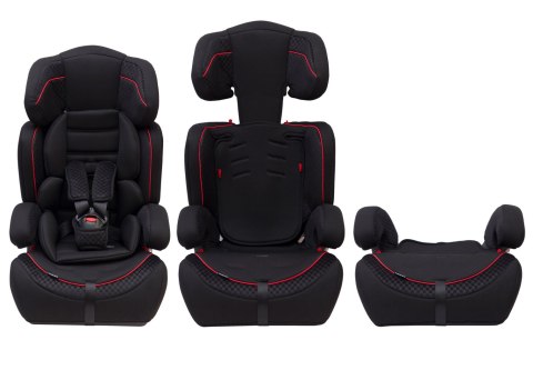 Fotelik samochodowy Bauerkraft 9-36 kg - czarny Fotelik samochodowy Bauerkraft 9-36 kg - czarny