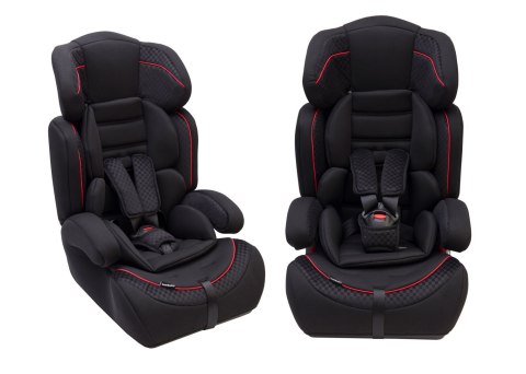 Fotelik samochodowy Bauerkraft 9-36 kg - czarny Fotelik samochodowy Bauerkraft 9-36 kg - czarny