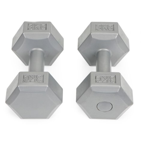 Hantle fitness 6kg zestaw hantelki ciężarki 2x 3kg Hantle fitness 6kg zestaw hantelki ciężarki 2x 3kg